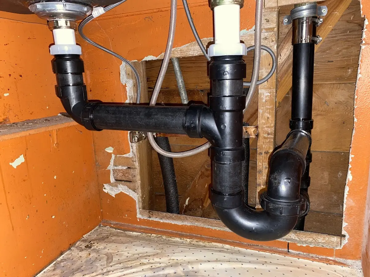 Professional Pipe Bursting equipment and tools on the job in Lyons